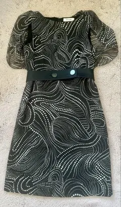 Pierre Cardin ドット柄ワンピース ドレス