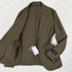 タグ付き✨ナノユニバース ダメリーノ テーラードジャケット リネンストレッチ S