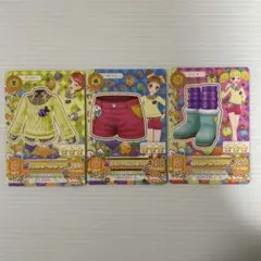 アイカツカード　ポップ 3枚セット