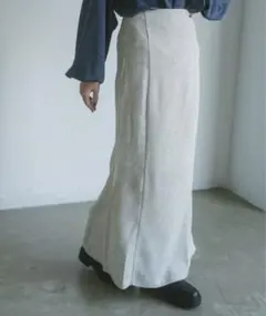 バニーユー　VANNIE U サマーツイードマーメイドスカート　新品未使用タグ付