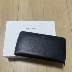 セリーヌ　美品　長財布　CELINE 黒のサムネイル