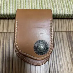 ブラウンレザー タバコケース