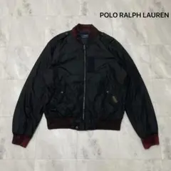 ポロ ラルフローレン MA1 ミリタリー ナイロンジャケット フライトジャケット