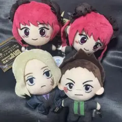 サカモトデイズ　ぬいぐるみマスコット　描き下ろしver. 4点セット