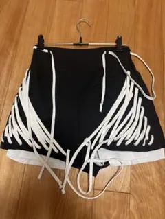 theredthread lace up shorts - メルカリ
