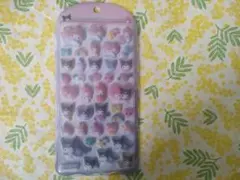 [正規品/新品未使用]コットンパフィーシール My Melody Kuromi