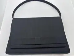 PETITSOIR プチソワール フォーマルバッグ ハンドバッグ 黒 冠婚葬祭