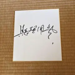 麻上洋子 直筆サイン色紙 最終値下げ - メルカリ