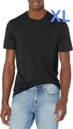 XL Tシャツ クルーネック コットン スリムフィット 半袖 メンズ