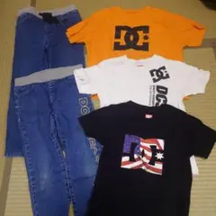 DC Tシャツとジーンズセット 130
