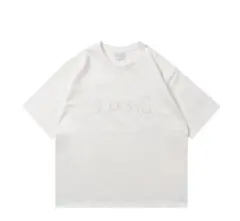 BLESSU ロゴ刺繍 Tシャツ ホワイト