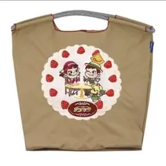 不二家 - ボールアンドチェーン 不二家 MSサイズ ラベンダー &amp; サンドベージュ Amazon.co.jp: 不二家 ボールアンドチェーン コラボ バッグ