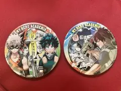 2点セット ヒロアカ展 BIG缶バッジ 最強コンビver.