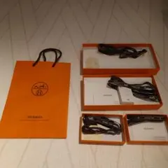 HERMES 空箱 4個セット 紙袋1枚付き