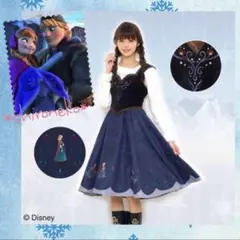 ★10月までSALE【アナ雪】シークレットハニー＊ブラウス/ワンピース2点set 2025年最新】シークレットハニー アナ ブラウスの人気アイテム