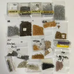 デリカビーズ ゴールド シルバー系セット DB31 DB38 DB41 他