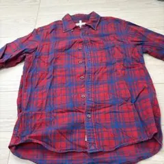 KEARNEY HOUSE 赤青チェックネルシャツ Mのサムネイル