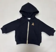 【試着のみ】POLO Baby フード付きトレーナー 70サイズ ネイビー