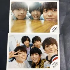 なにわ男子 公式写真 セルフィー 2枚セット