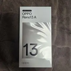 即発送新品開封済 oppo reno 13a ルミナスネイビー 128GB