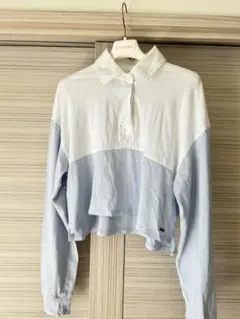 Hollister 長袖ポロシャツ クロップド丈のサムネイル