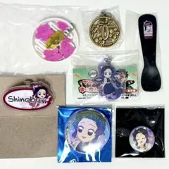 鬼滅の刃 栗花落カナヲ 胡蝶しのぶ 缶バッジ キーホルダー グッズ まとめ売り