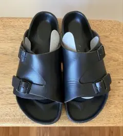 CAMPER Lluc Sandal 2026モデル 黒レザーサンダル 26cm - メルカリ