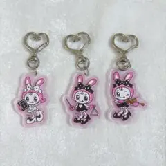 ベリエちゃん　ランダムアクリルキーホルダー　3点セット