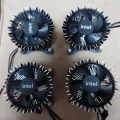 Intel CPUクーラー 4個セット ヒートシンク付き