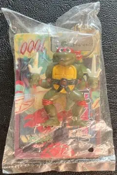 カバヤ ミュータントタートルズ キーホルダー ラファエル 両手 釵