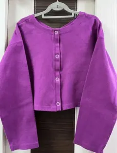 カーディガン archives Ｍサイズ 紫 パープル