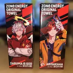 ZONE ENERGY ORIGINAL TOWEL だるま ありさか