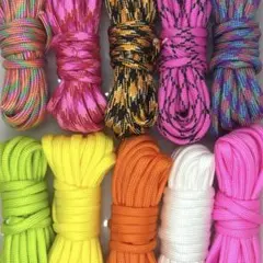 【現品】¥650 ❤️ パラコード ⑨ 〈4mm〉3m×10本 まとめ売り