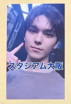 SEVENTEEN バーノン VERNON 大阪 スタジアム ユニバ トレカ