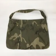 kha:ki コットンナイロンA4サコッシュバッグ ショルダーバッグ 迷彩のサムネイル