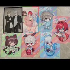 ファミマ にじさんじ ChroNoiR クロノワ 叶 葛葉 クリアファイル