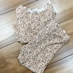 H&M子ども服 花柄セットアップ 90サイズ