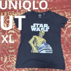 ユニクロ UT STAR WARS Tシャツ XL グレー スターウォーズ　美品