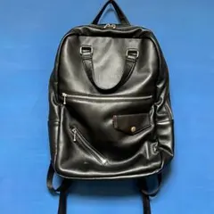 jouetie ブラックリュック ライダースリュックのサムネイル
