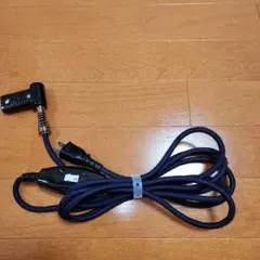 ナイロン製電源コード L型プラグ 2m 250V 7A