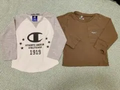 チャンピオン 長袖 ロンＴ 2枚セット 100cd