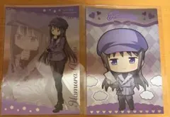 魔法少女まどか☆マギカ 推し旅 ガラポン ポストカード 暁美ほむら 2種