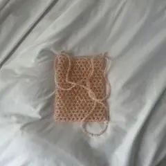 キャセリーニ　ビーズバッグ　ショルダーバッグ