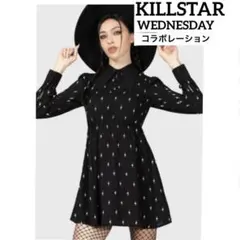 ♡極美品♡限定品♡KILLSTAR WEDNESDAY コラボ　ワンピースのサムネイル