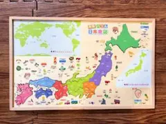 Gakken 木製パズル 日本地図　学研