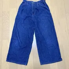 Wrangler ワイドパンツ デニムブルー　　　0040