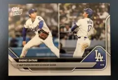 MLB TOPPS NOW 大谷翔平 50HR 50/50　WS連覇