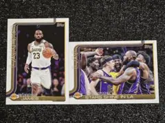 TOPPS LeBron James LAKERS NBAカード