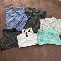 ヨガウェア レギンス トップス 9点セット