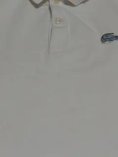 【LACOSTE L!VE】ポロシャツ ホワイト サイズ4のサムネイル